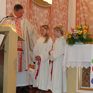 Ministrantenaufnahme Thomasroith