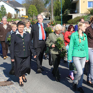 Palmweihe und Festzug