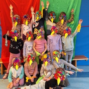 Faschingszeit im Kindergarten