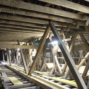 Technische Details und Impressionen vom Dachboden