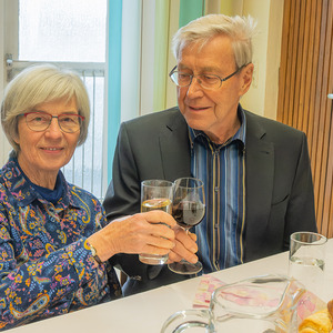 Feier Jubelpaare der Pfarre Kirchdorf. Gottesdienst, anschließend Einladung zu einem Imbiss im Pfarrheim.