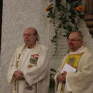 Erntedank und Pensionierung von Pfarrer Franz