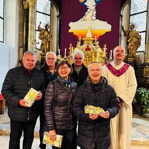 1. Reihe v.l.n.r.: Franz Zankl, Heidi Schöppl, Markus Allerstorfer / 2. Reihe v.l.n.r.: Hermann Schöppl, Hannes Zehtbauer, Thomas Hofstadler