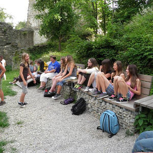 Firmlinge auf der Schaunburg