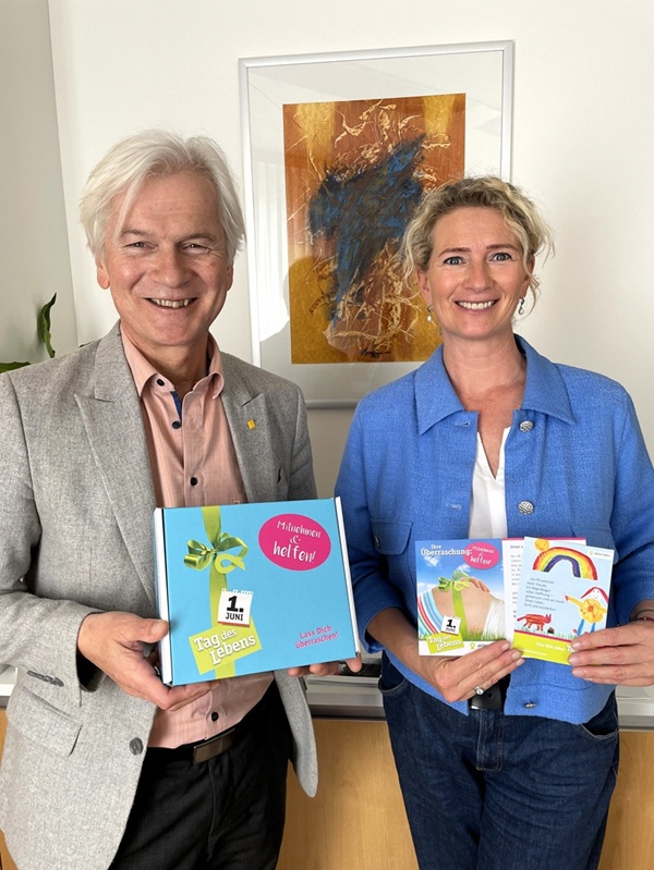 Bereichsleiter Mag. Martin Schachinger und GF Ingrid Koller