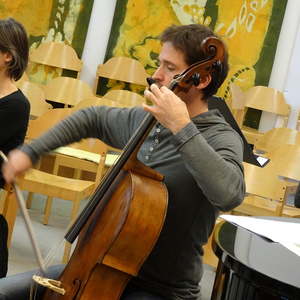 Cellist Peter Trefflinger 