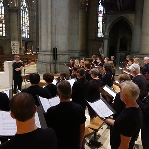 Technikcheck für den Rundfunkgottesdienst aus dem Mariendom Linz