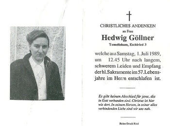 Hedwig Göllner