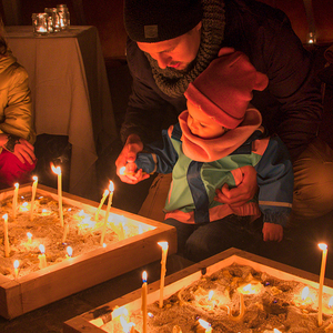 Nacht der 1000 Lichter in der Pfarre Kirchdorf/Krems