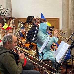 Faschingsgottesdienst mit der Musikkapelle
