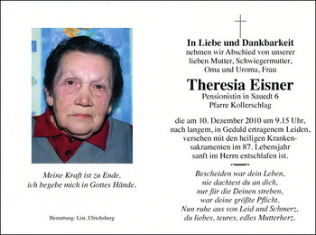Theresia Eisner