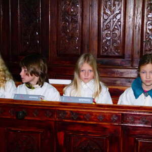 Aufnahme der Ministrantinnen