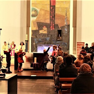 Kindergottesdienst mit den Froschgoscherln