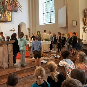 gemeinsamer Gottesdienst mit der VS Reichersberg