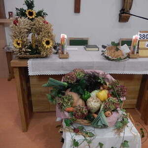 Erntedank im neuen Seniorenheim