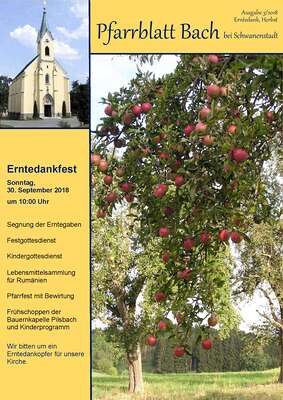 Pfarrblatt Bach