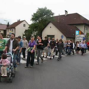 200 Personen auf dem Weg – „FirmWalk“ 2010