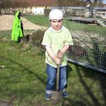 Arbeiten am Familienspielplatz