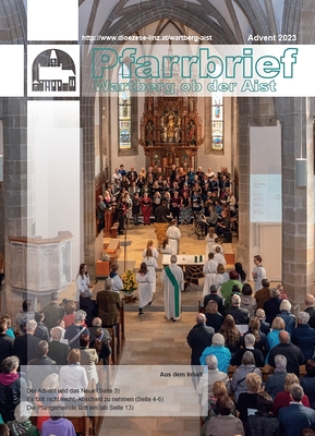 Titelseite Pfarrbrief Advent 2023