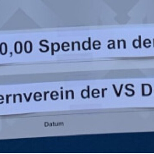 Spende an den Elternverein
