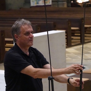 Technikcheck für den Rundfunkgottesdienst aus dem Mariendom Linz