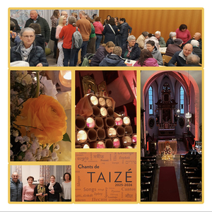 Abendoase in der Pfarrkirche Saxen