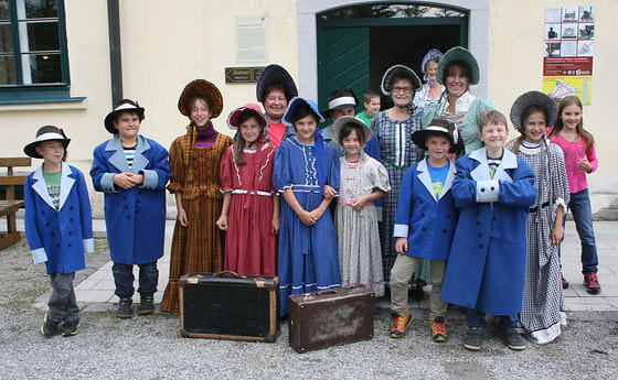 Ministranten auf den Spuren alter Zeiten