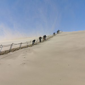 Erklimmen von Europas höchster Wanderdüne, der Dune du Pilat
