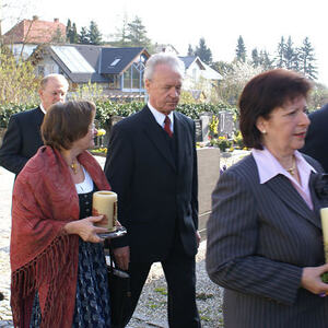 Einzug in die Kirche