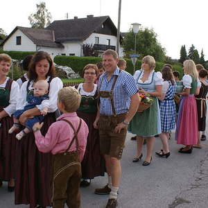 Erntedankfest mit Pfarrfoto