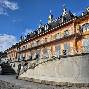 Weiterfahrt nach Sachsen zum Schloss Pillnitz, Ende Tag 1