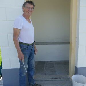 Dieser Bauabschnitt war für Hans natürlich eine Kleinigkeit.