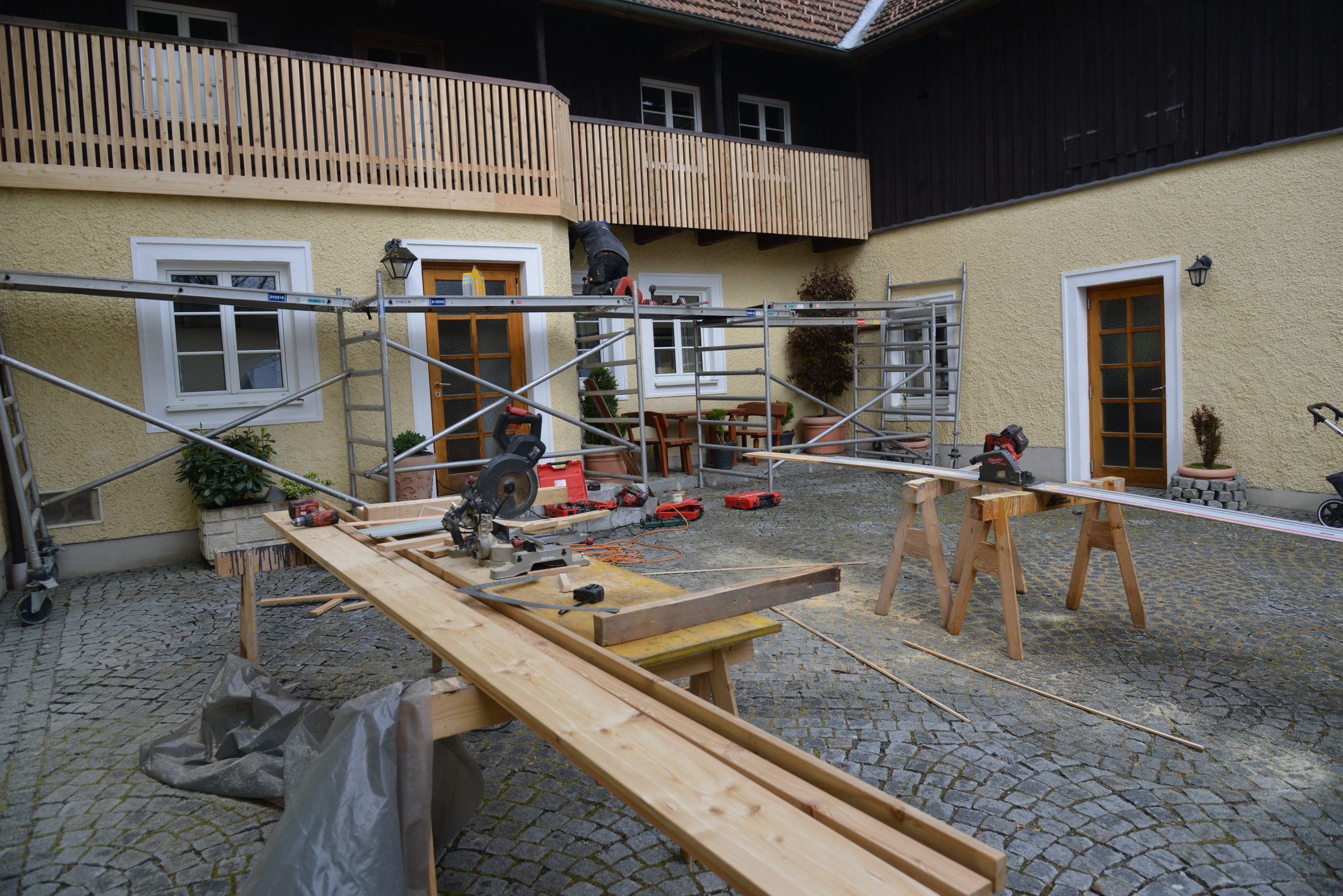 Renovierung Pfarrheim