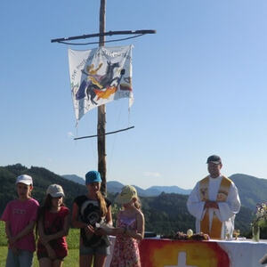 Pfarrhof-Team auf Besuch