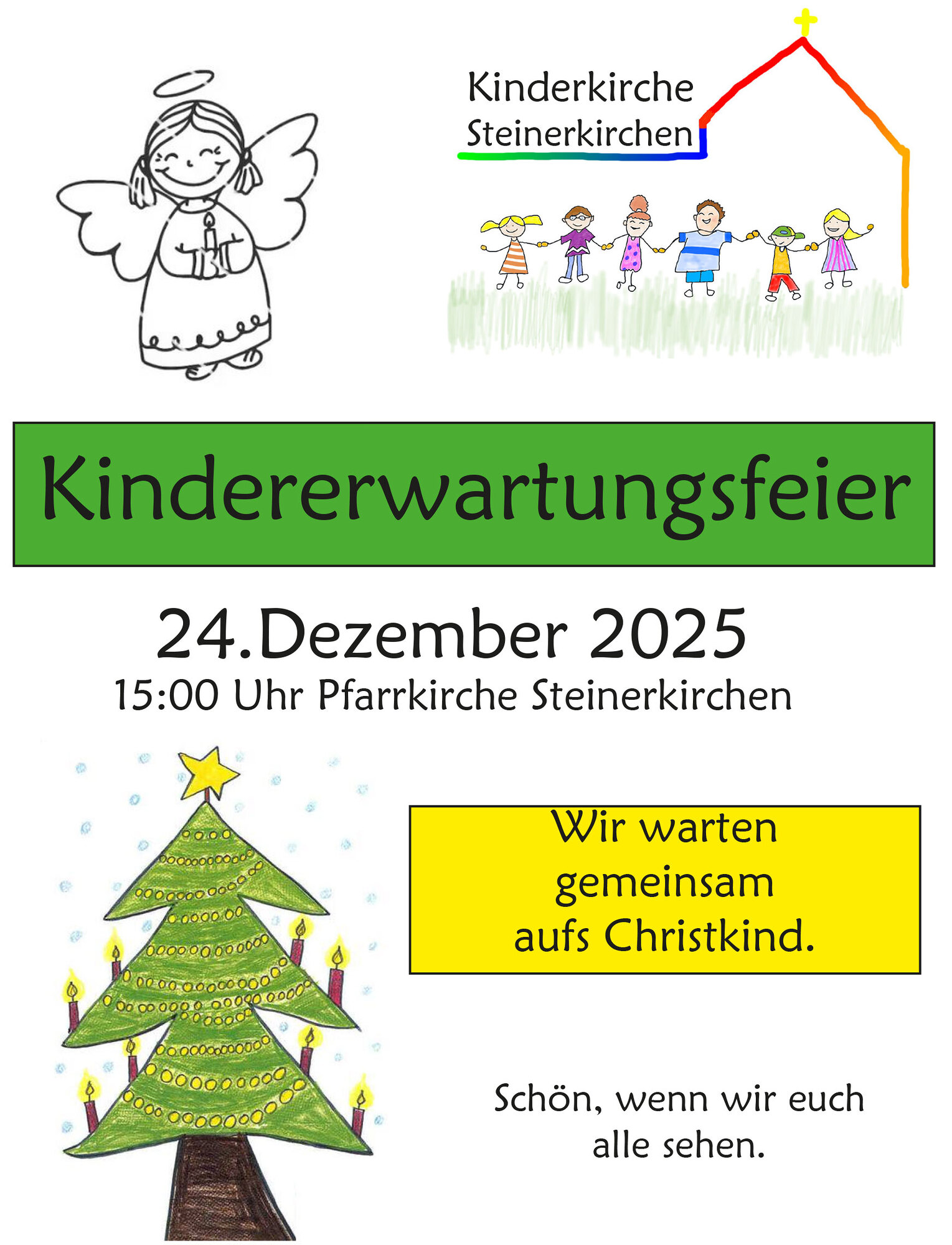 Einladung zur Kindererwartungsfeier