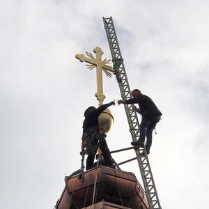 Außenrenovierung der Wallfahrtskirche Hilkering 2016