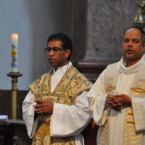 Abschied des Pfarrer P. Brian