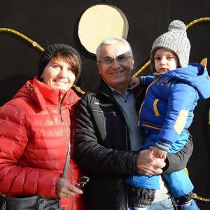 Engel-Treff auf der Landstraße