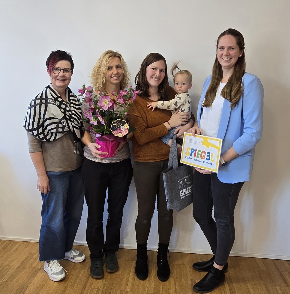 Elisabeth Höfler (Bürgermeisterin), Eva Schauberger, Susanne Katzlinger, Sabine Mager (SPIEGEL-Regionsbegleitung) 
