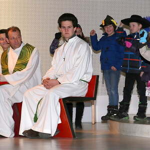 Faschingskindermesse und Pfadfinderfrühschoppen 2017