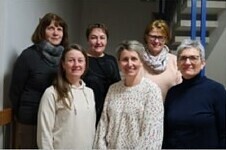 v.lins: Hermine Bäck, Elke Hartl, Andrea Gabriel, Johanna Koblmüller, Gerlinde Gierlinger, Inge Gahleitner