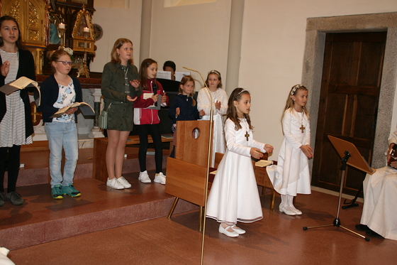 Erstkommunion 2022 in der Pfarre Pollham