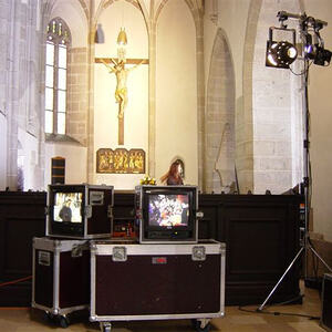 Fernsehgottesdienst Vorbereitungen