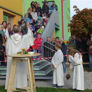Einweihung des neuen KiGa-Spielplatzes