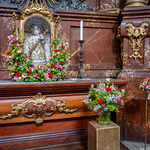 Ausstellung 'Sakrale Blumendekoration' in der Ursulinenkirche