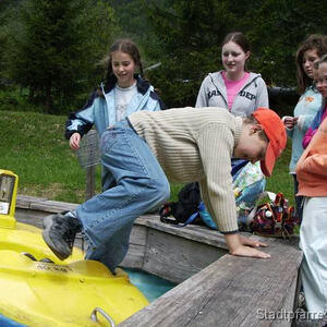 Ministrantenausflug in die Grünau 2006