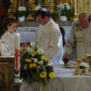 Vorstellmesse der Firmlinge