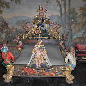 Die Lackener Firmlinge besuchen das Stift St. Florian