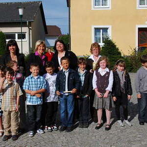 Die Erstkommunionkinder 2009 (nicht im Bild: Ida Stadler) 