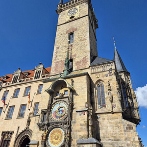 Altstädter Rathaus mit astronomischer Uhr
